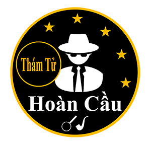 Logo công ty dịch vụ thám tử Hoàn Cầu