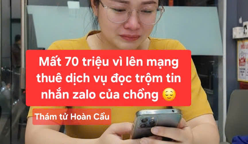 Thuê dịch vụ đọc tin nhắn Zalo Messenger Facebook và cái kết