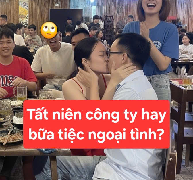 Khi tất niên công ty cuối năm biến thành bữa tiệc ngoại tình