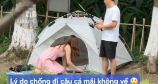 Chồng đi câu cá mãi không về, vợ thuê thám tử theo dõi phát hiện chồng có bồ nhí